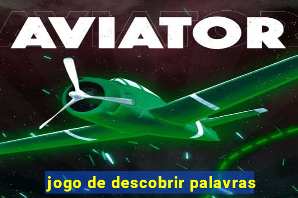 jogo de descobrir palavras